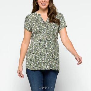 Maternity Floral Top
